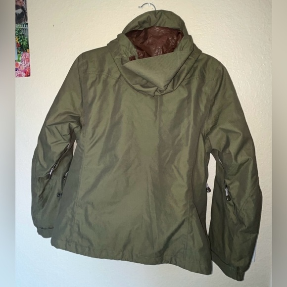 The North Face Women's Forrest Green Heavy Duty
Recco Ski Jacket SIZE XS - Picture 3 of 14